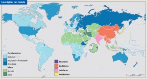 religioni nel mondo