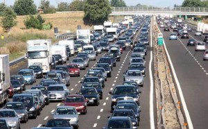 Traffico in autostrada