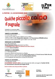 Qualche piccolo colpo di pugnale