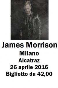 Concerto James Morrison Alcatraz 2016