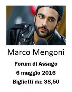 Concerto Marco Mengoni