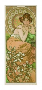 Alfons Mucha - Topazio