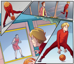 Fumetto-basket casa libri