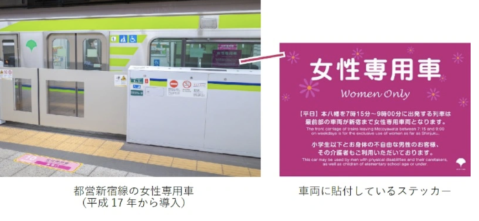 Vagoni_metropolitana_dedicati_alle_sole_donne_linea_di_Tokyo
