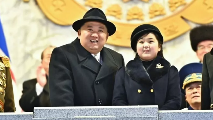 Kim-Jong-Un-con-la-figlia-Kim