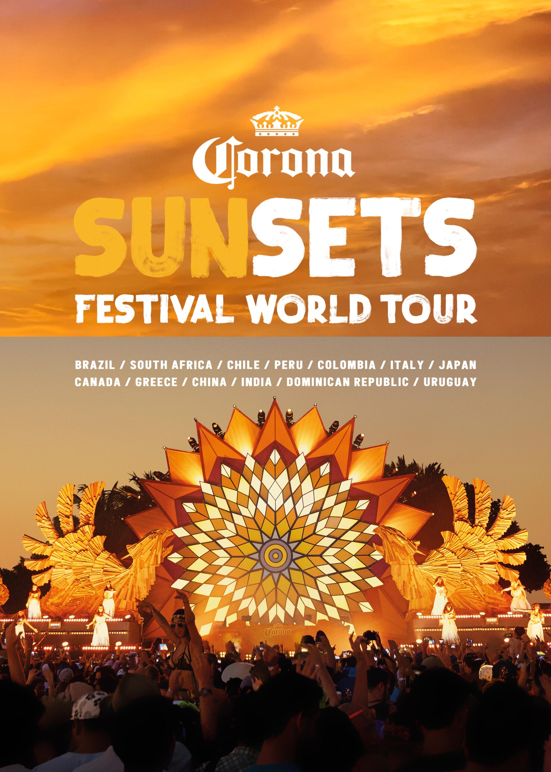 Corona Sunsets Festival World Tour