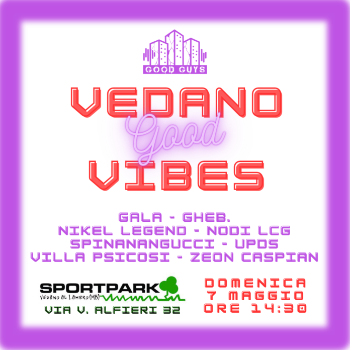 VEDANO GOOD VIBES Post