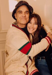 Mareva Galanter e Robbie Williams