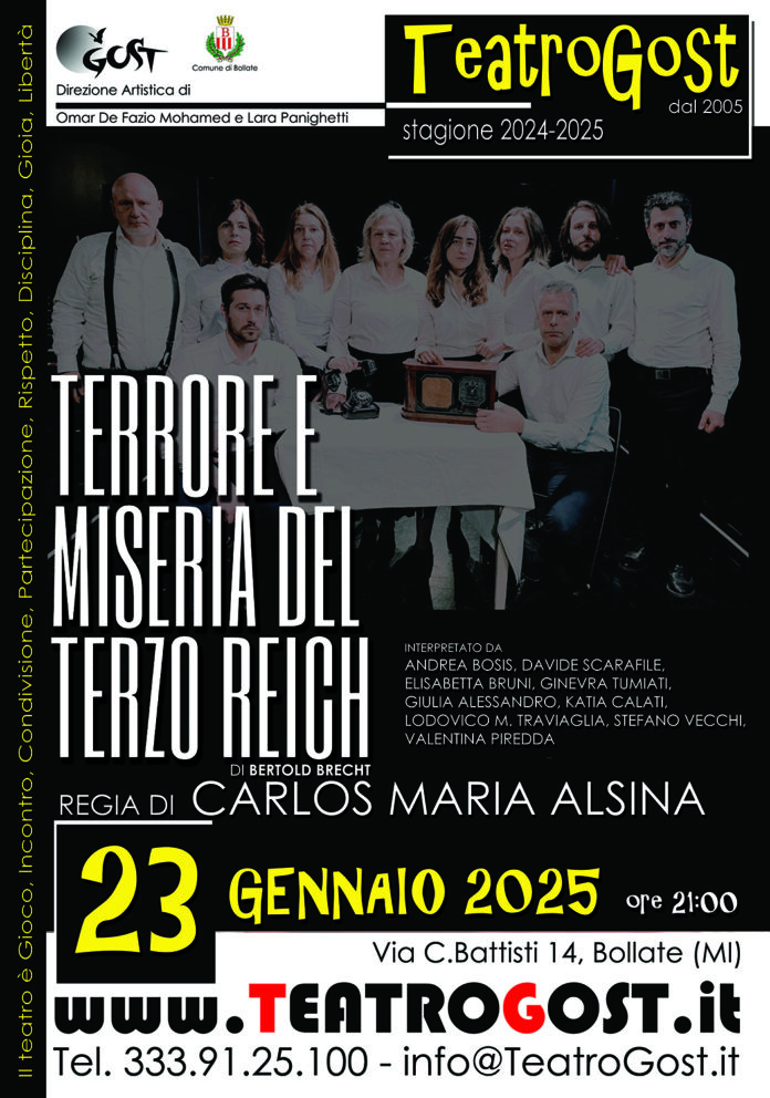 TERRORE E MISERIA DEL TERZO REICH