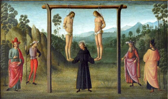 Raffaello Miracolo degli Impiccati Pisa Museo Nazionale di Palazzo Reale