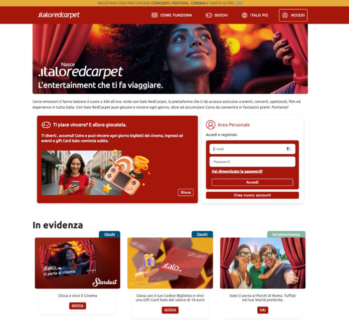 ITALO-REDCARPET