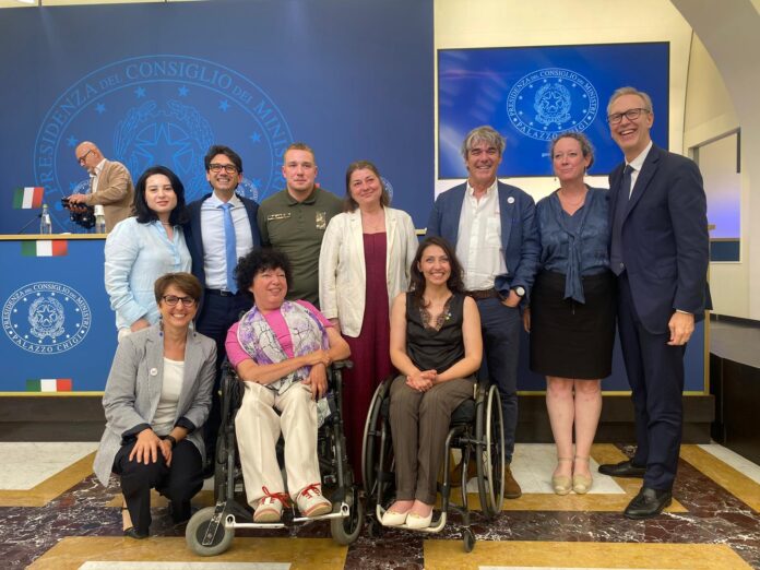 disabilità-CBM Italia a Roma per Conferenza Ucraina
