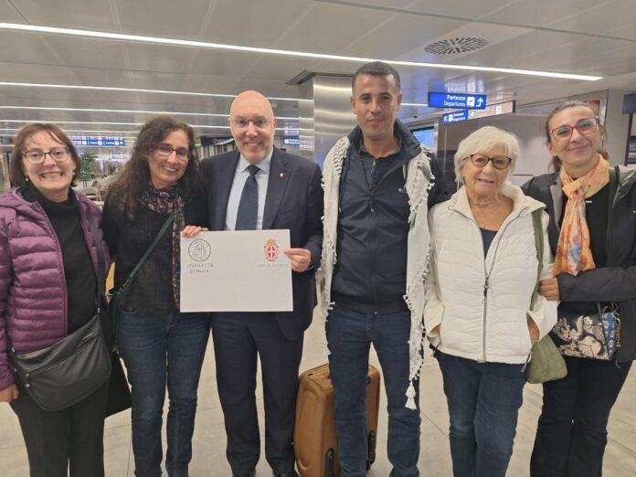 Arrivo ricercatore palestinese UNIPV