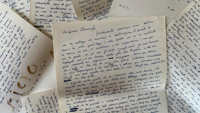 carteggio ritrovato tra Giovanni Testori e Maurizio Fragiacomo