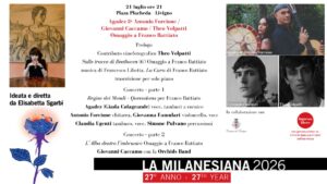 22 luglio ore 21