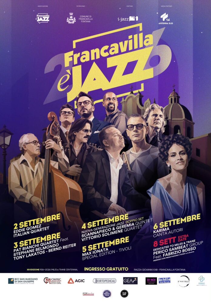 LOCANDINA UFFICIALE FRANCAVILLA E' JAZZ
