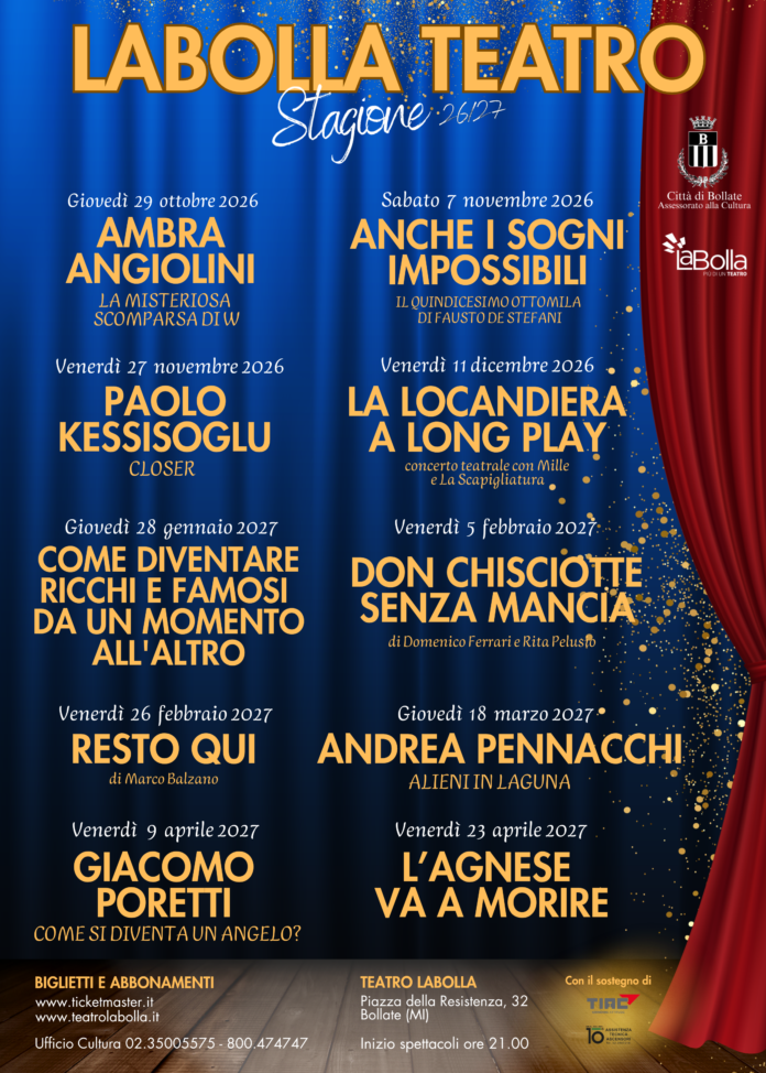 LOCANDINA serale 2026