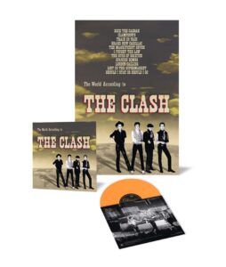  Vinile arancione con poster.